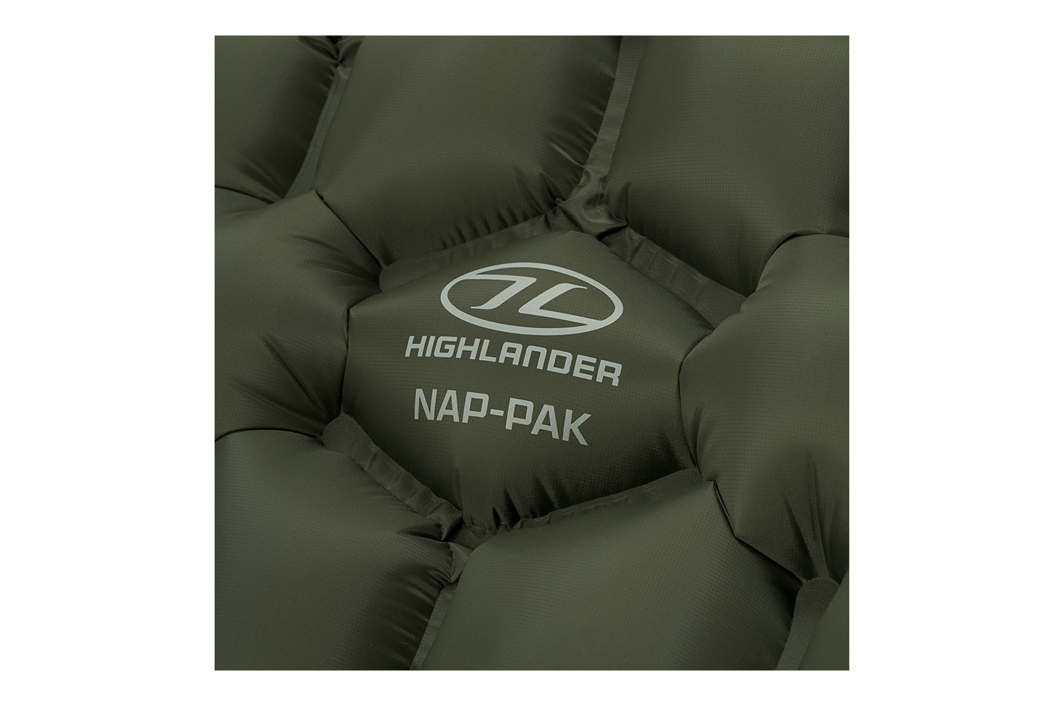 Highlander Isomatte Aufblasbar Nap Pak Oliv