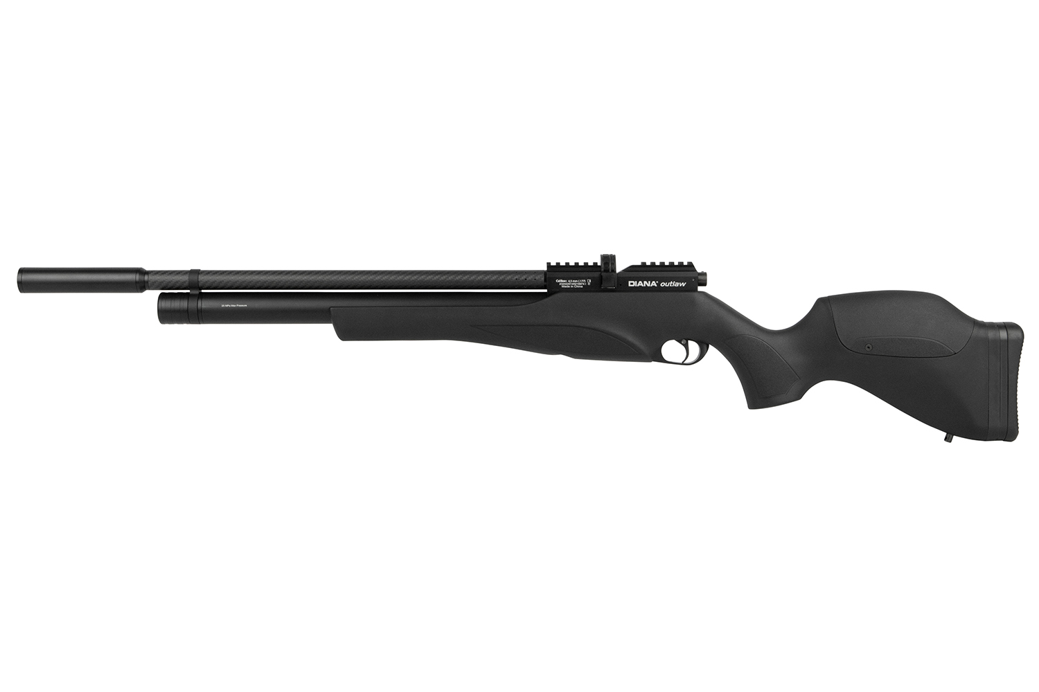 DIANA outlaw black 4,5mm - Druckluft Pressluft | PCP